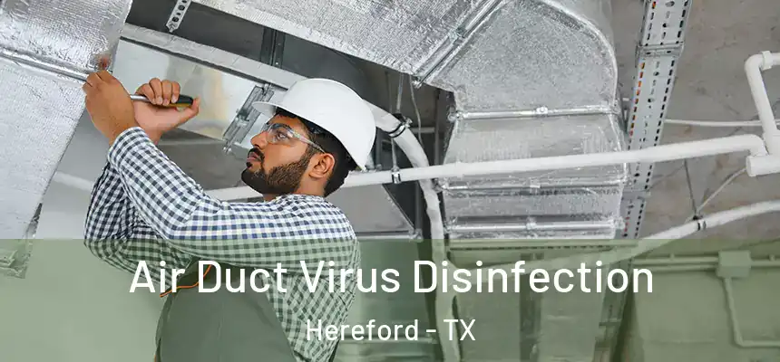  Air Duct Virus Disinfection Hereford - TX